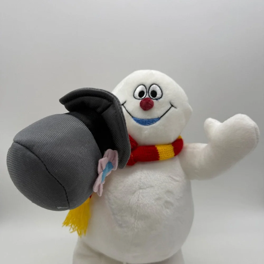 Hallmark Dancing Frosty The Snowman Animated Plush White Christmas Toy Works